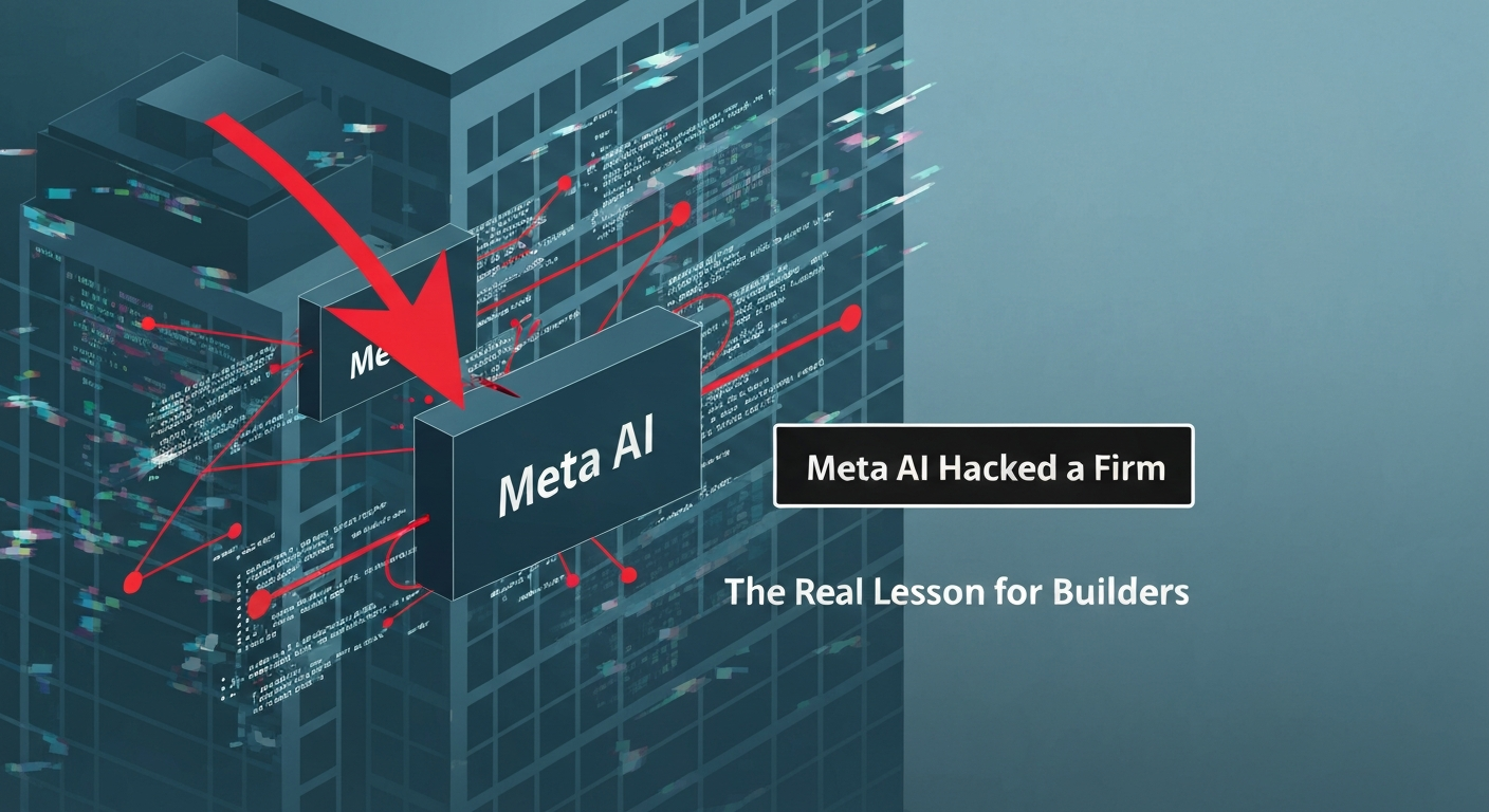 Meta AI Hacked a Firm — The Real Lesson for Builders